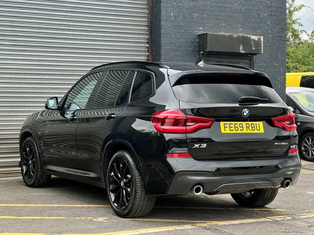 BMW X3 2L M Sport FE69RBU Black #3