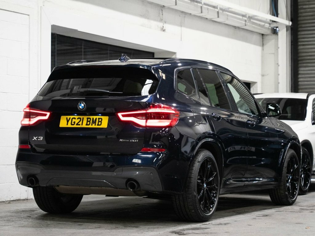 BMW X3 2L M Sport YG21BMB Black #4
