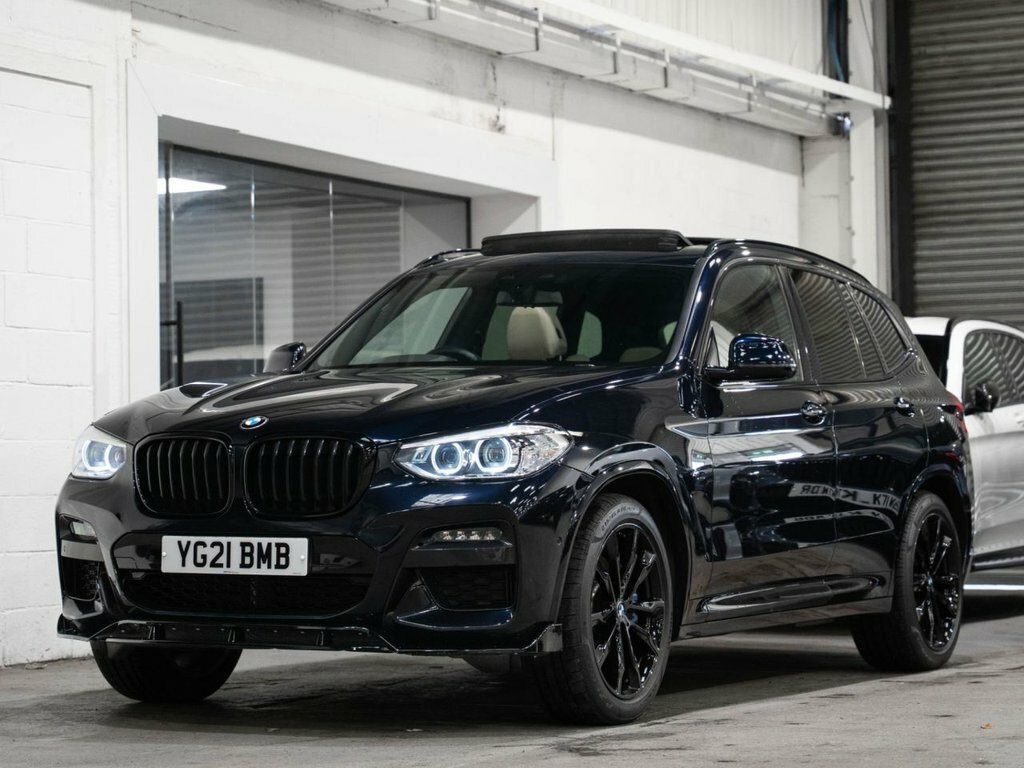 BMW X3 2L M Sport YG21BMB Black #2
