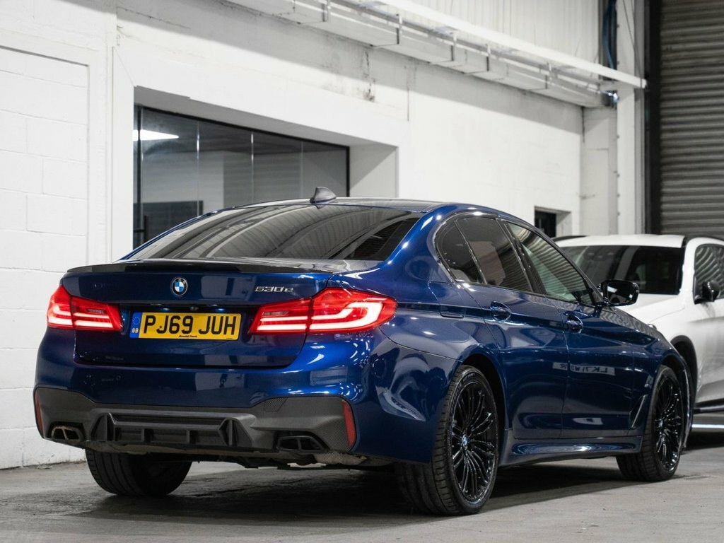 BMW 5 Series 2L M Sport PJ69JUH Blue #5