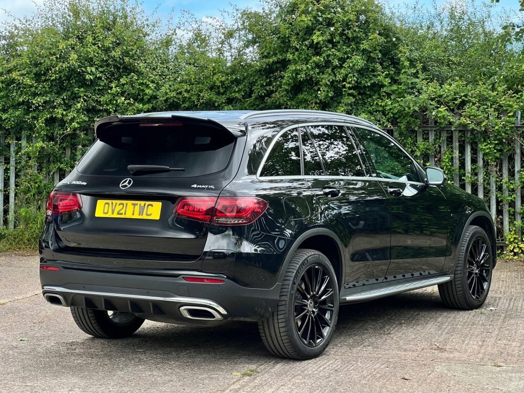 Mercedes-Benz GLC Class 2L Amg Line OV21TWC Black #4
