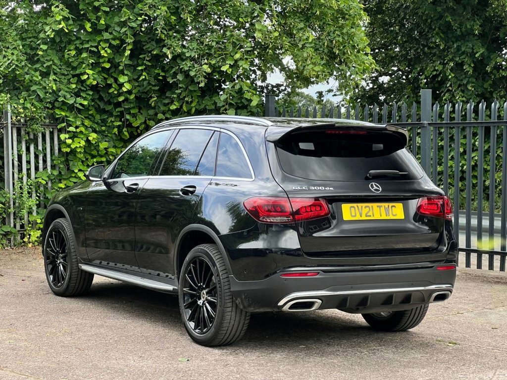 Mercedes-Benz GLC Class 2L Amg Line OV21TWC Black #3