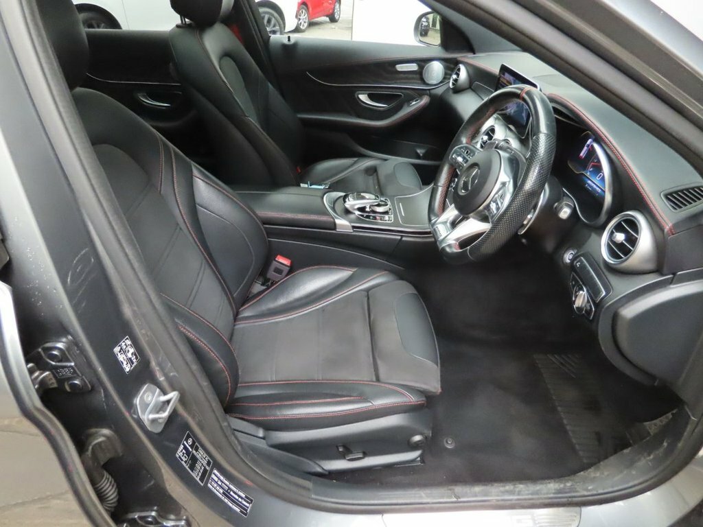 Mercedes-Benz C Class C 200 Amg Line White #6