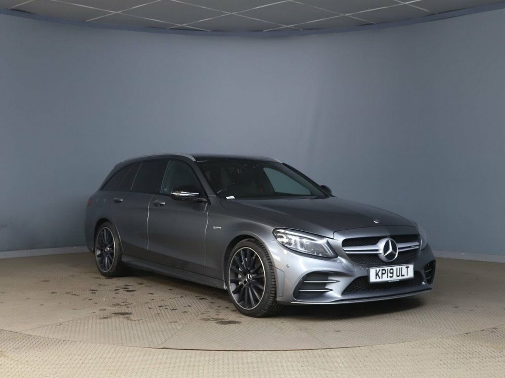 Mercedes-Benz C Class C 200 Amg Line White #1