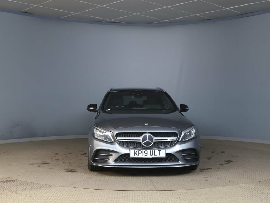 Mercedes-Benz C Class C 200 Amg Line White #2