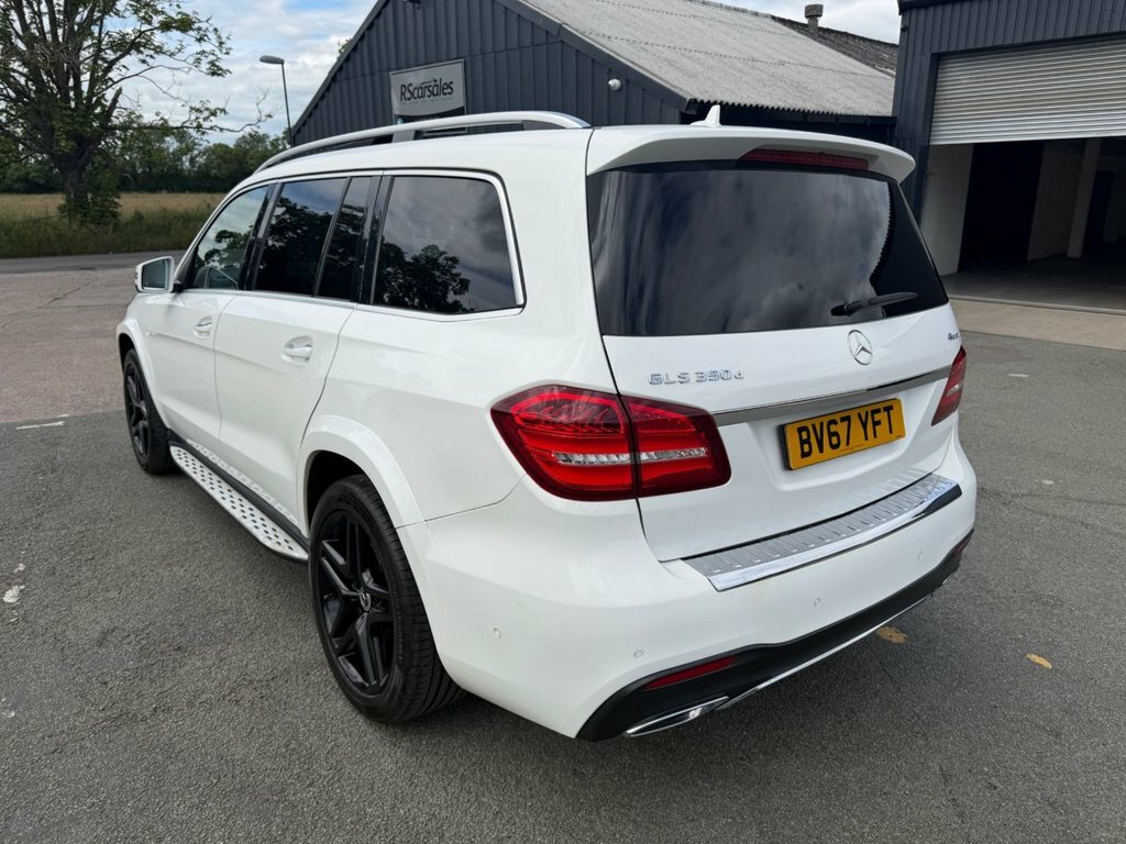Mercedes-Benz GLS Class Suv White #4