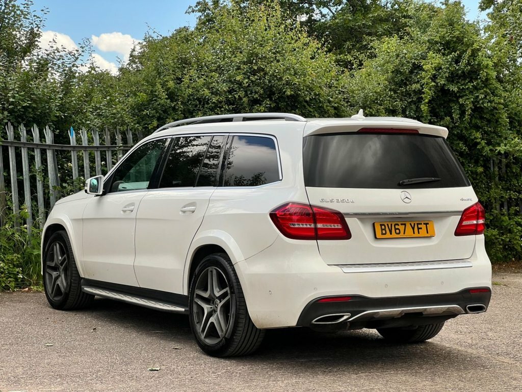 Mercedes-Benz GLS Class Suv White #4