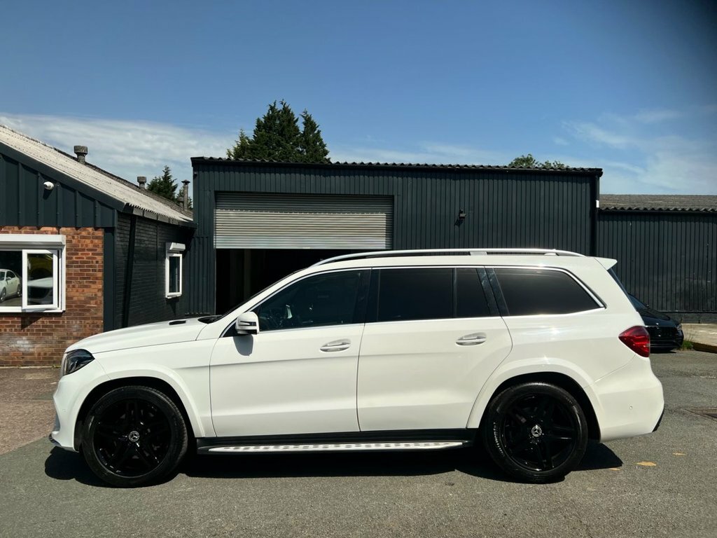 Mercedes-Benz GLS Class 3L Amg Line White #4