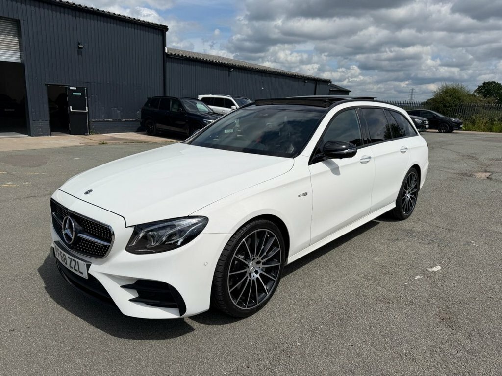 Mercedes-Benz E Class 3L Amg White #2
