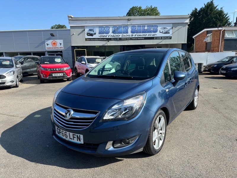 Vauxhall Meriva Se Blue