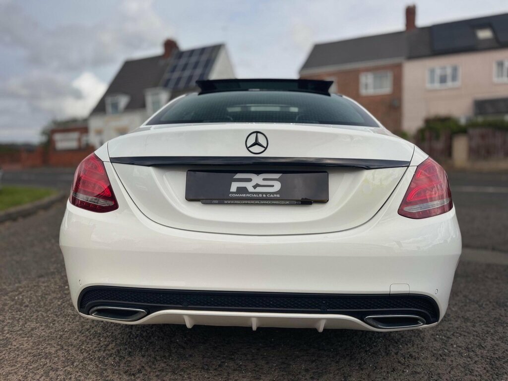Mercedes-Benz C Class 1.6 C200d Amg Line Premium G-tronic Euro 6 Ss White #5