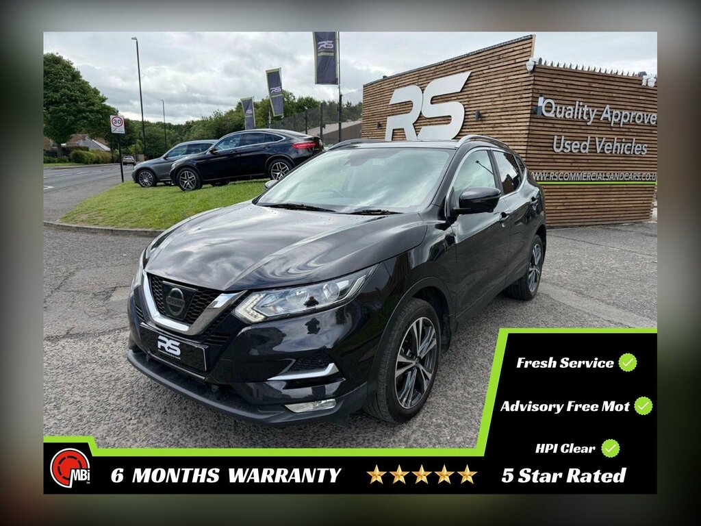 Nissan Qashqai 1.5 Dci N-connecta Euro 6 Ss Black