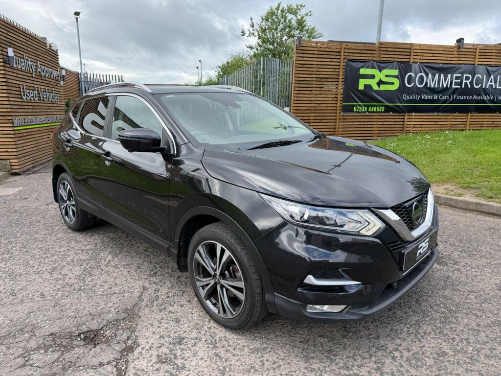 Nissan Qashqai 1.5 Dci N-connecta Euro 6 Ss VK67XCF Black #3