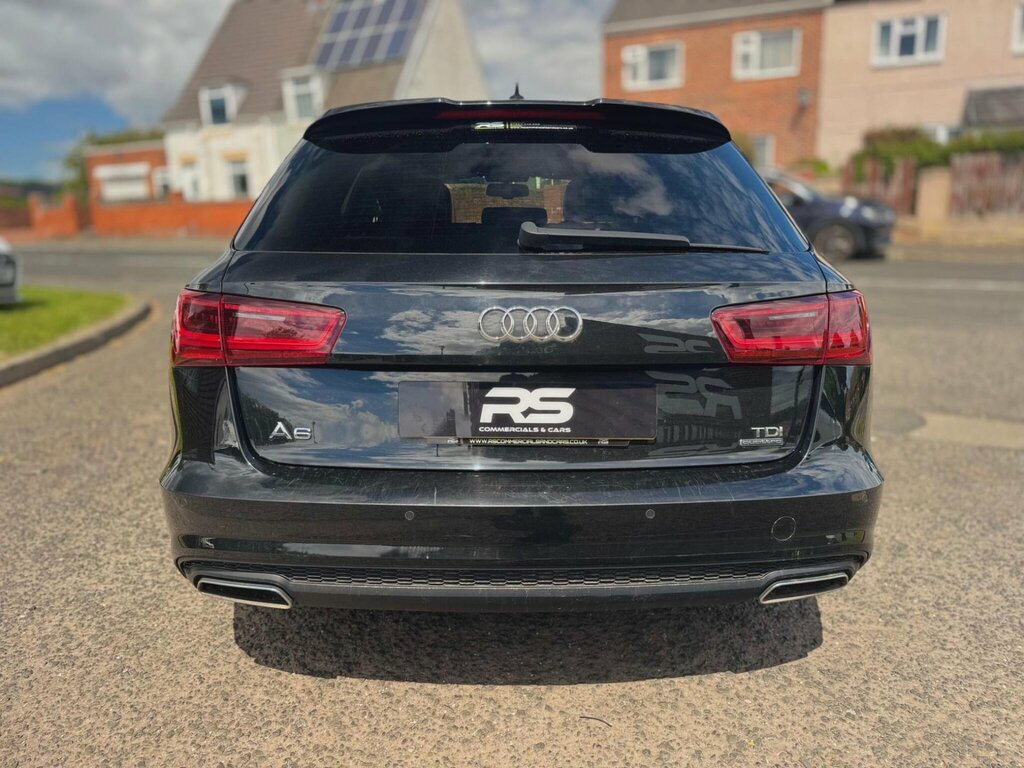 Audi A6 Avant 2.0 Tdi Black Edition S Tronic Quattro Euro 6 Ss OY67VUE Black #5