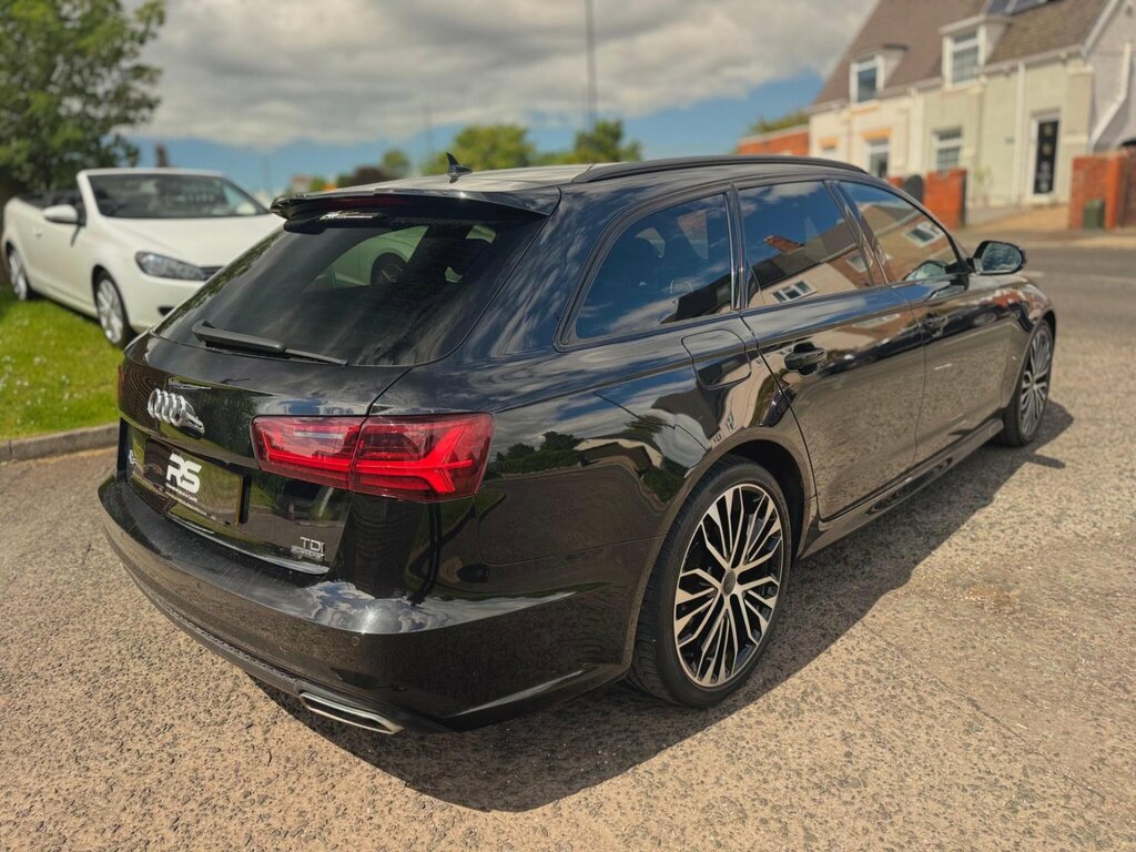 Audi A6 Avant 2.0 Tdi Black Edition S Tronic Quattro Euro 6 Ss OY67VUE Black #3