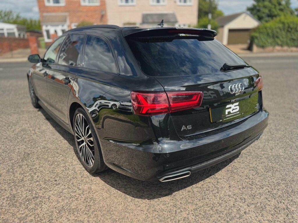 Audi A6 Avant 2.0 Tdi Black Edition S Tronic Quattro Euro 6 Ss OY67VUE Black #2