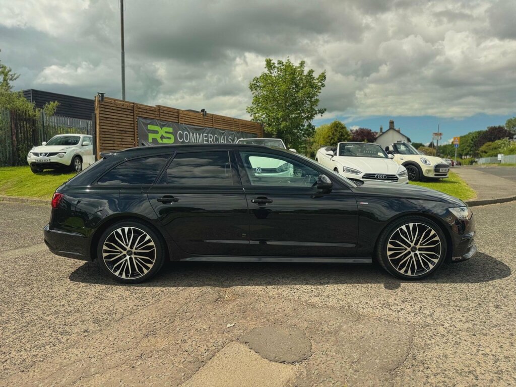 Audi A6 Avant 2.0 Tdi Black Edition S Tronic Quattro Euro 6 Ss OY67VUE Black #6