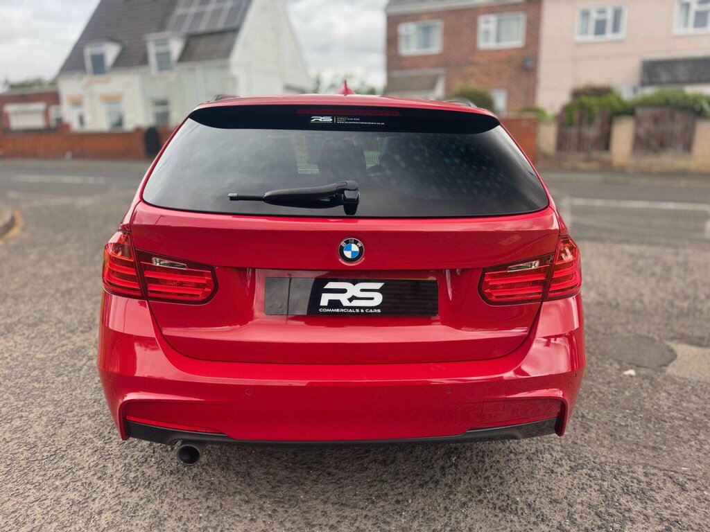 BMW 3 Series 2.0 320I M Sport Touring Euro 6 Ss Red #4