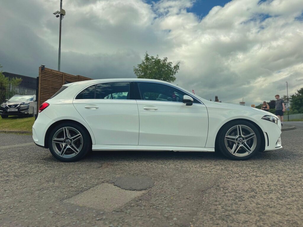 Mercedes-Benz A Class 1.3 A180 Amg Line Euro 6 Ss LP68RVK White #4