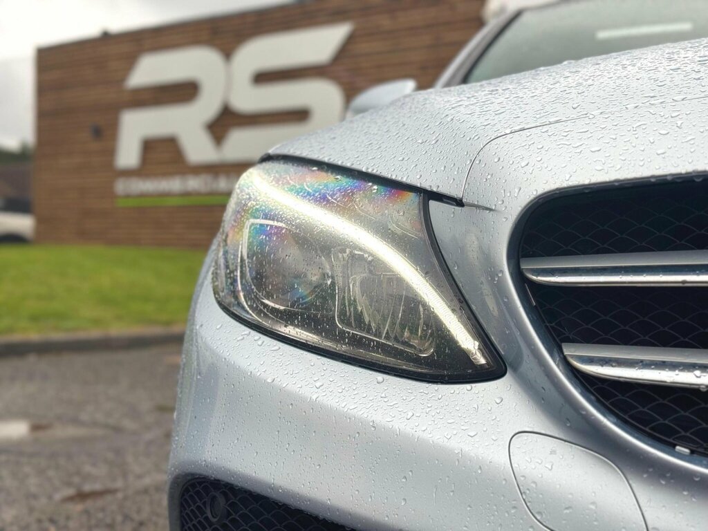 Mercedes-Benz C Class C220 D Sport Silver #11