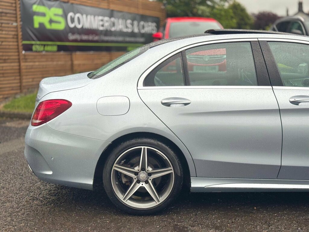 Mercedes-Benz C Class C220 D Sport Silver #13
