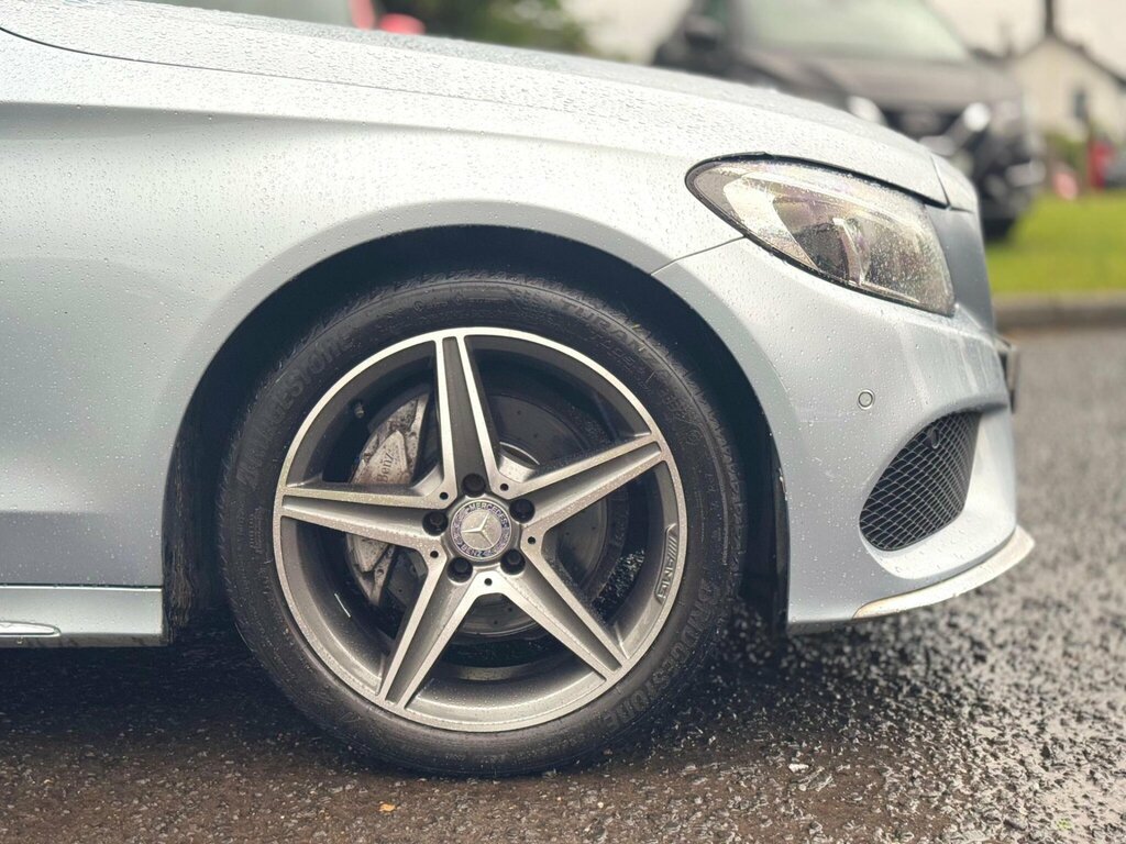 Mercedes-Benz C Class C220 D Sport Silver #9