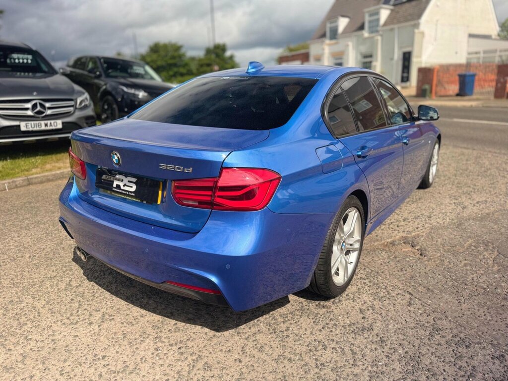 BMW 3 Series 2.0 320D M Sport Euro 6 Ss YJ68YBE Blue #5
