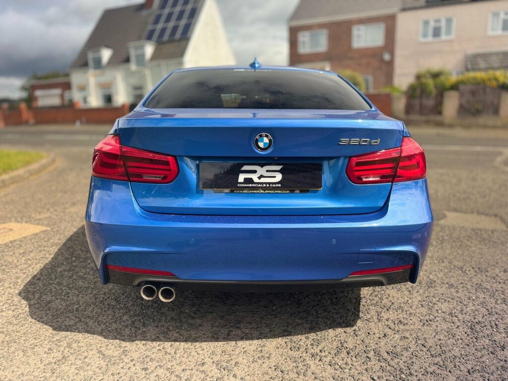 BMW 3 Series 2.0 320D M Sport Euro 6 Ss YJ68YBE Blue #4
