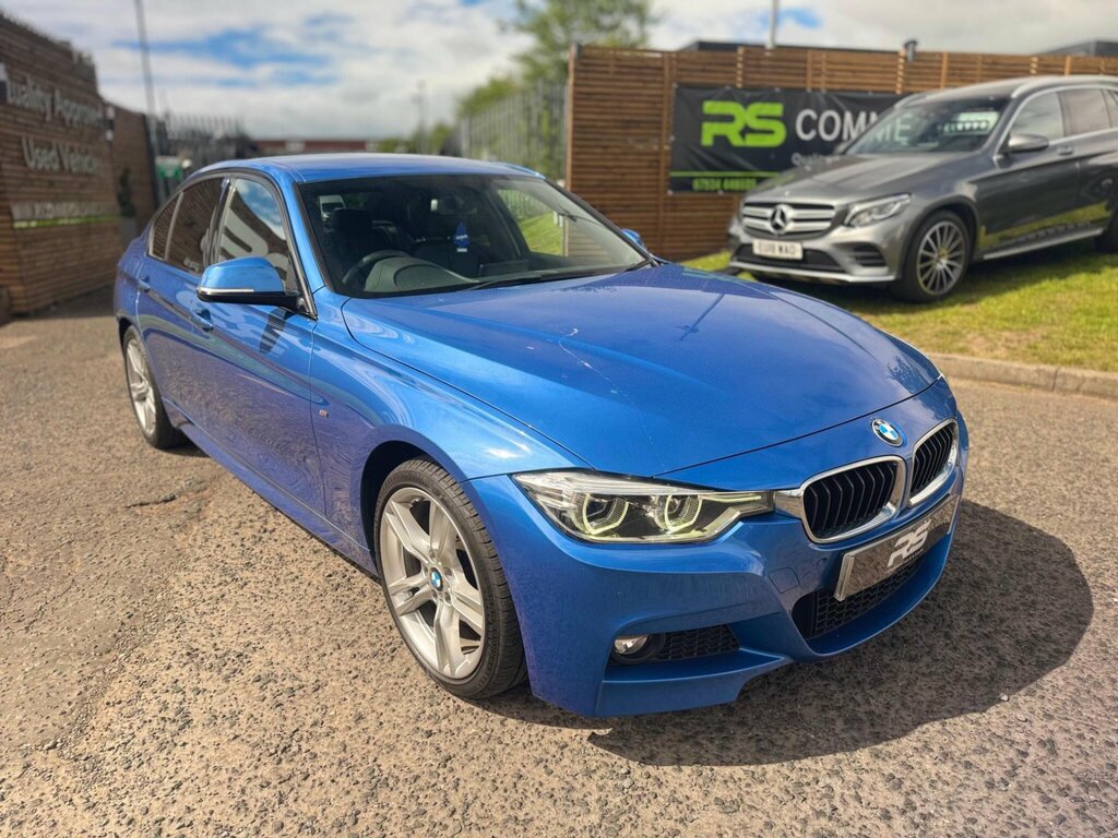 BMW 3 Series 2.0 320D M Sport Euro 6 Ss YJ68YBE Blue #2