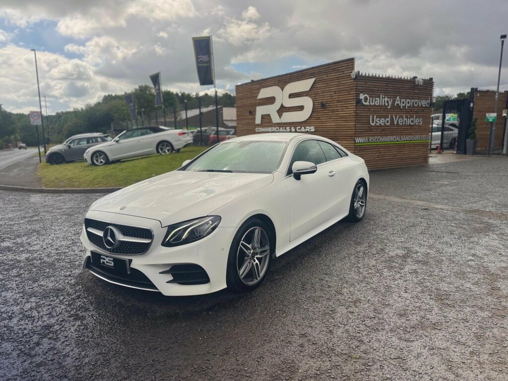 Mercedes-Benz E Class 2.0 E220d Amg Line G-tronic Euro 6 Ss White #3