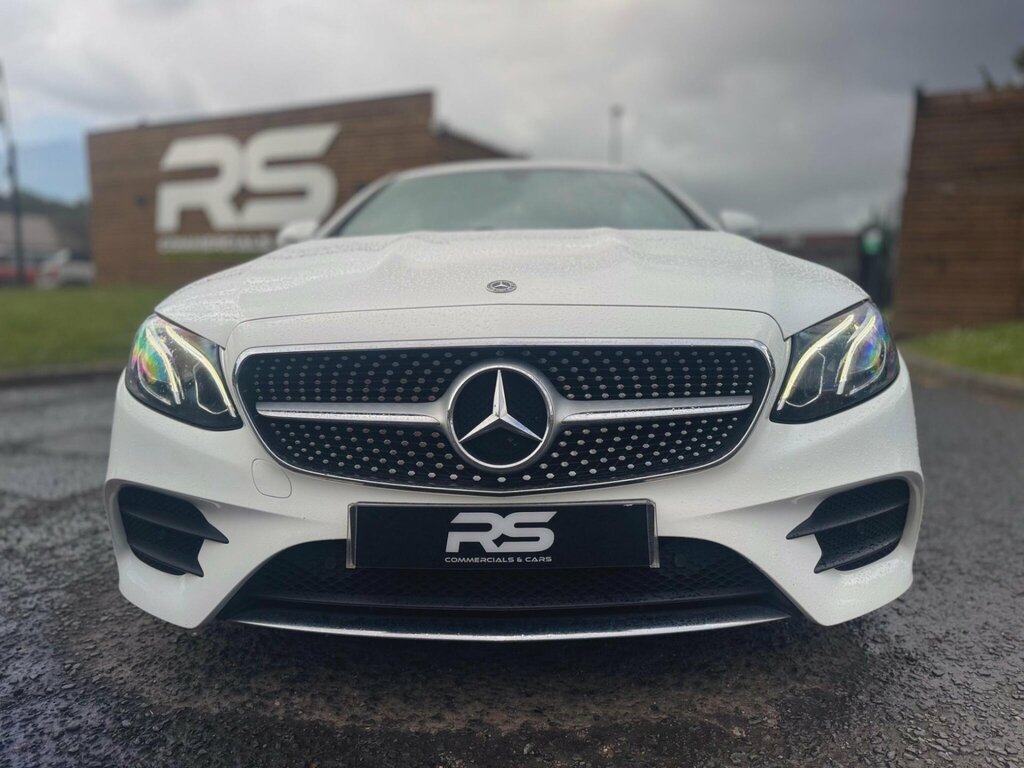 Mercedes-Benz E Class 2.0 E220d Amg Line G-tronic Euro 6 Ss White #2
