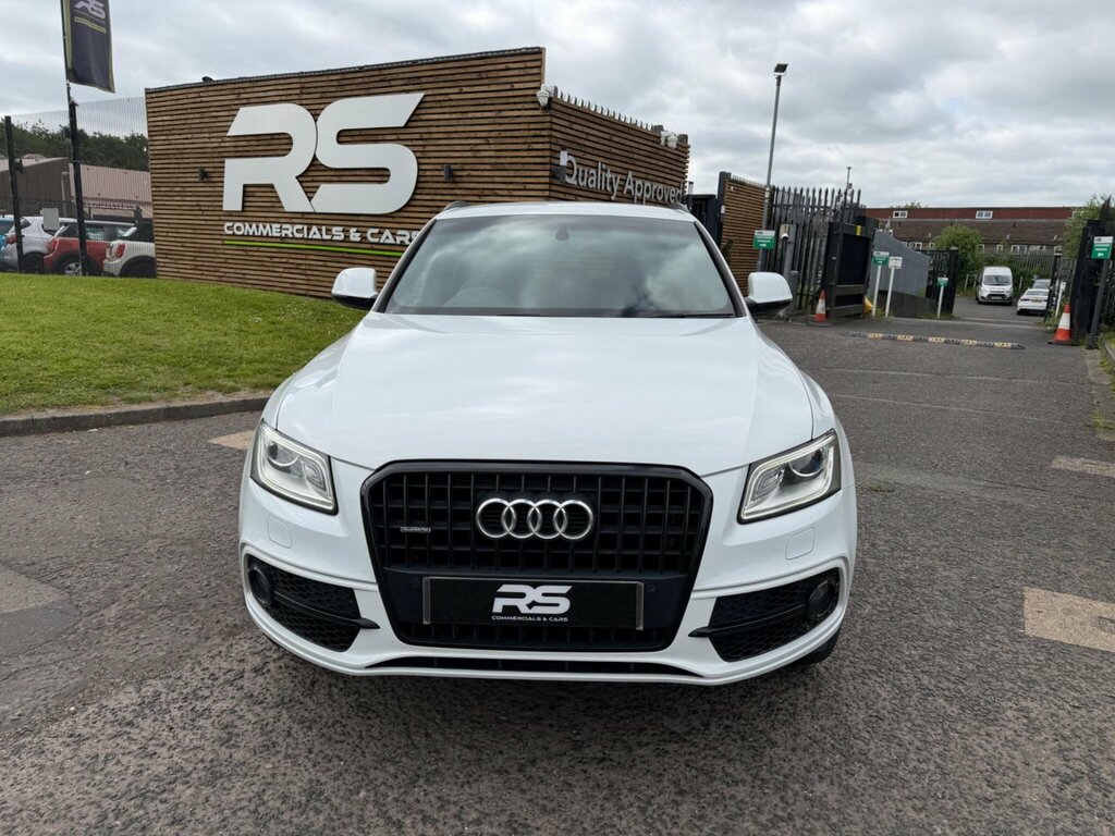 Audi Q5 2.0 Tdi S Line Plus Quattro Euro 6 Ss White