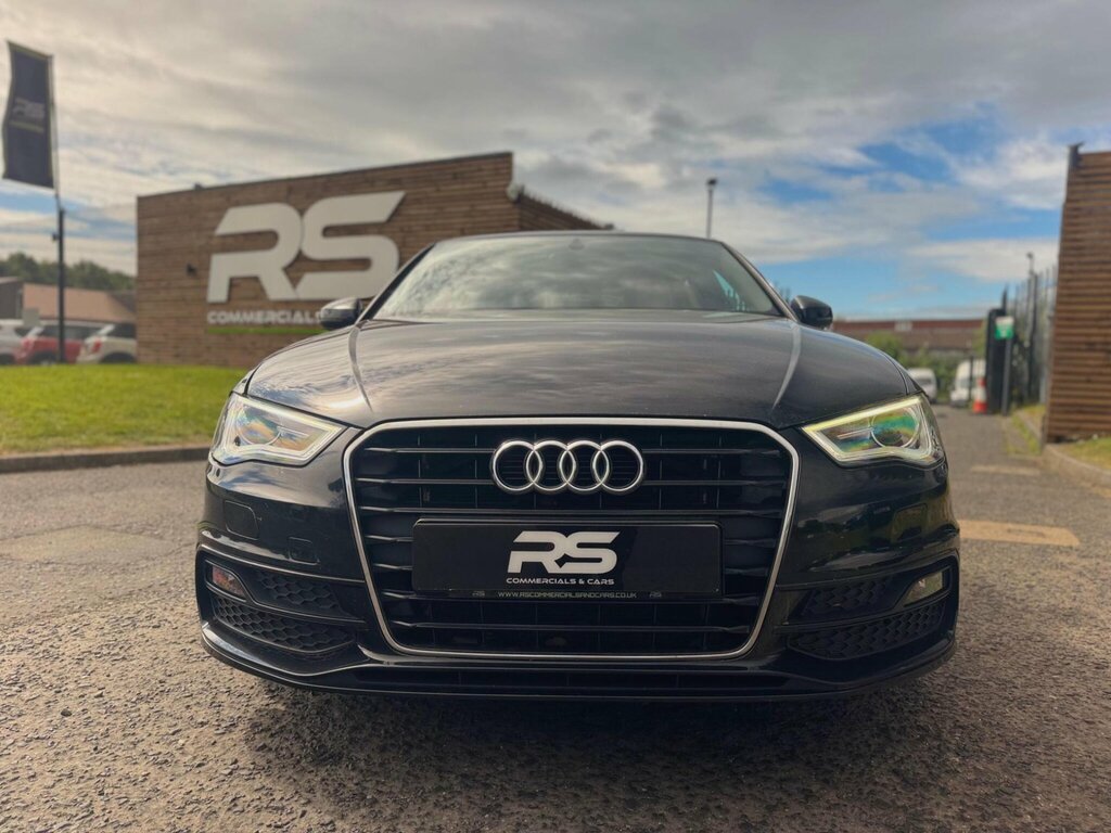 Audi A3 1.6 Tdi S Line Sportback Euro 5 Ss Black #2