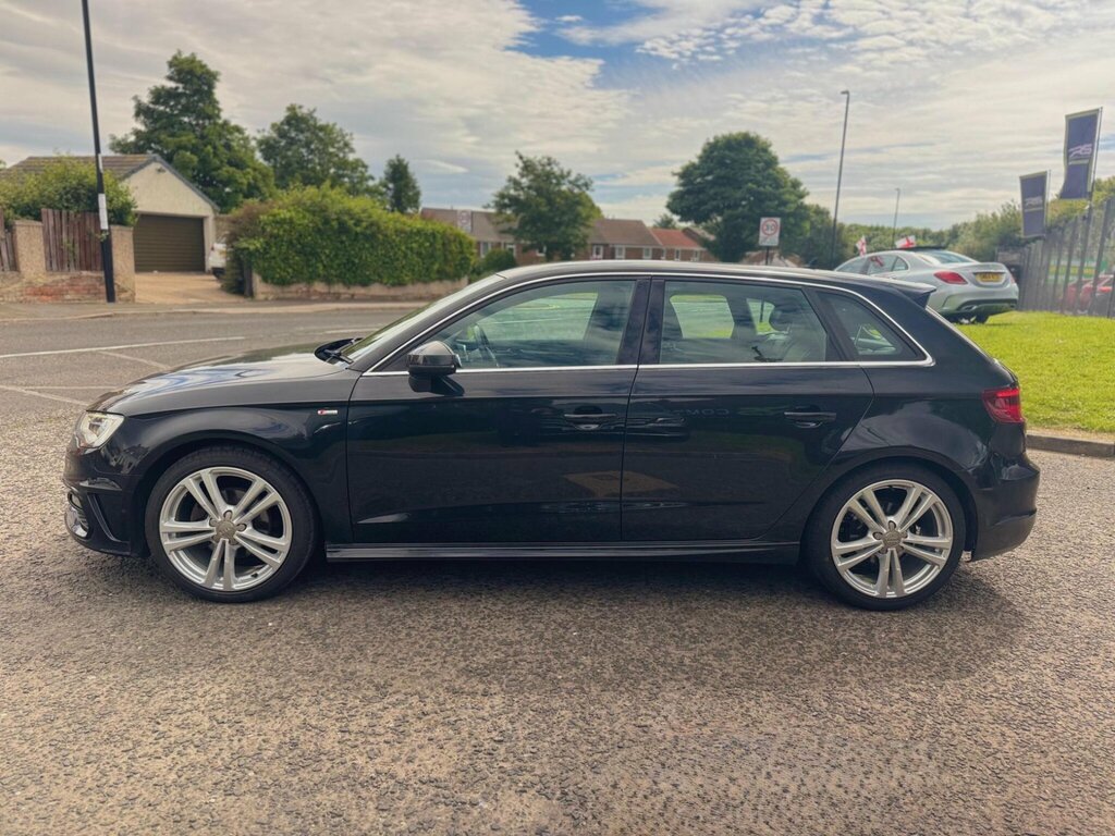 Audi A3 1.6 Tdi S Line Sportback Euro 5 Ss Black #3