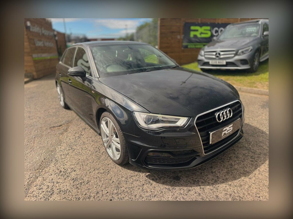 Audi A3 1.6 Tdi S Line Sportback Euro 5 Ss Black
