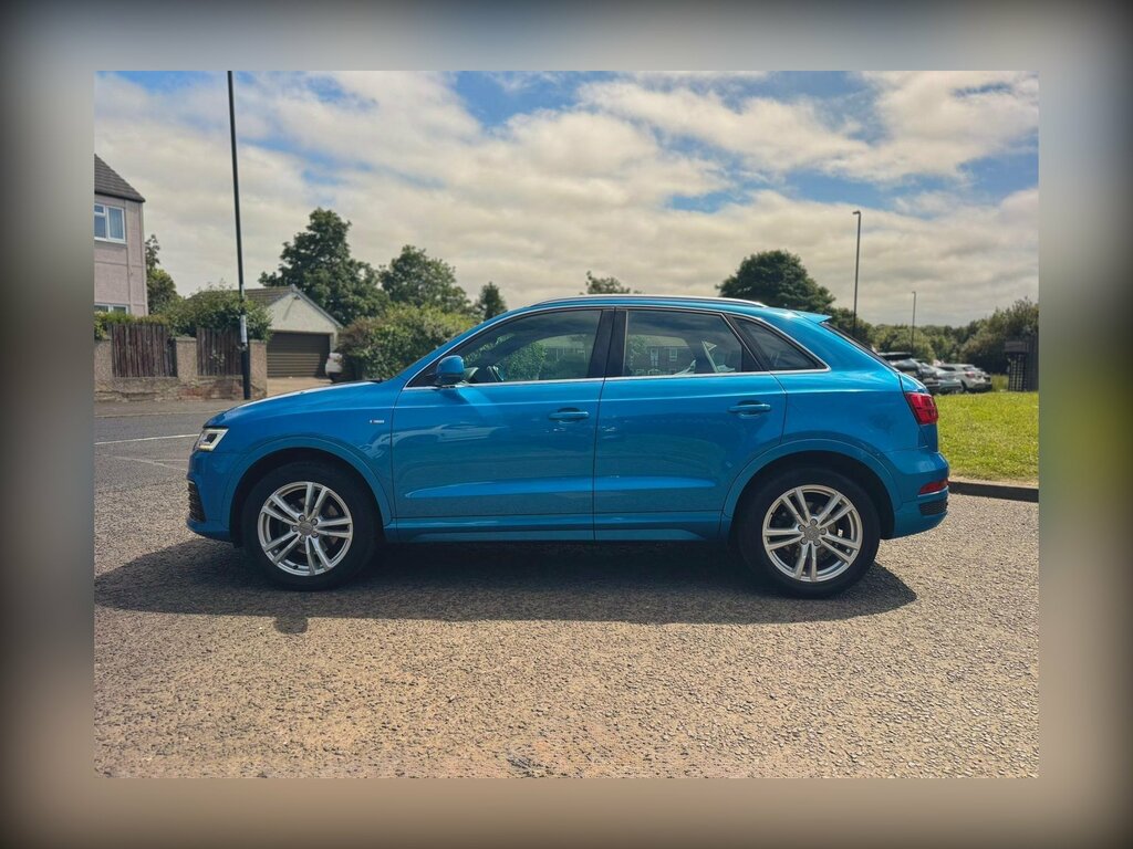 Audi Q3 2.0 Tdi S Line Euro 6 Ss Blue #3