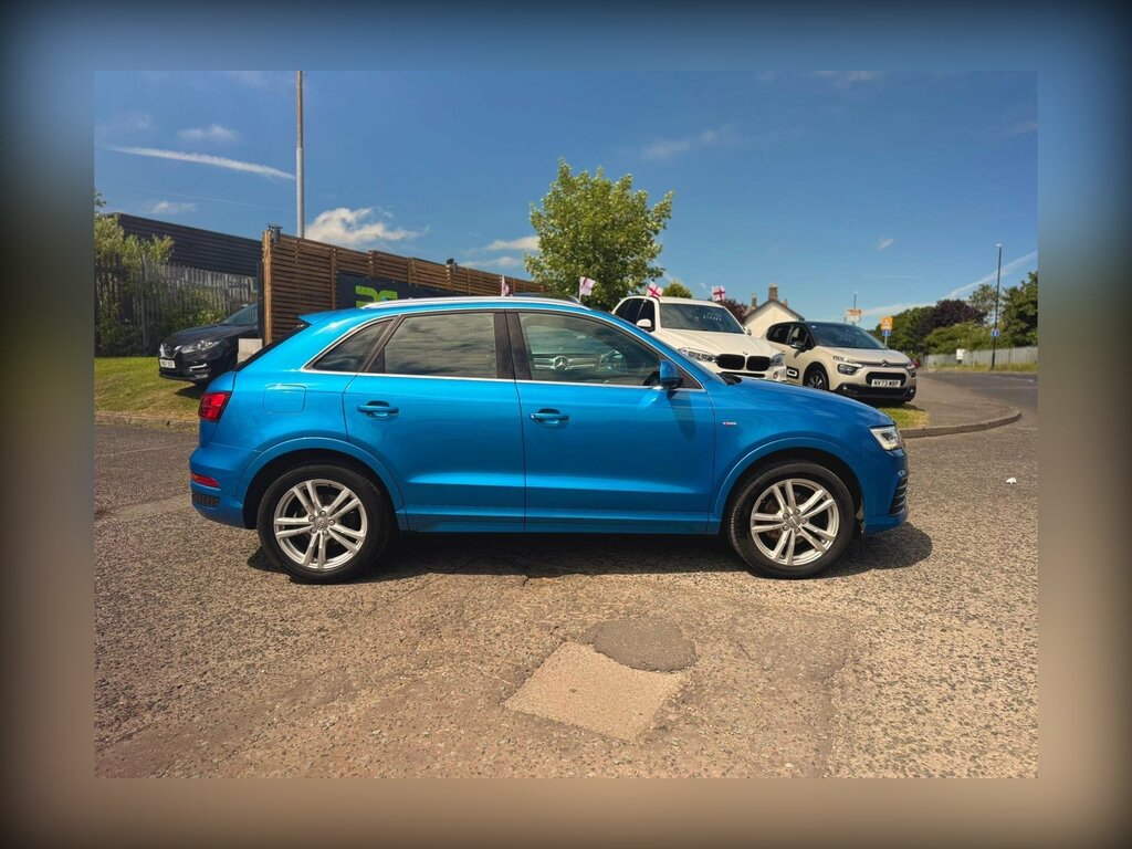 Audi Q3 2.0 Tdi S Line Euro 6 Ss Blue #2