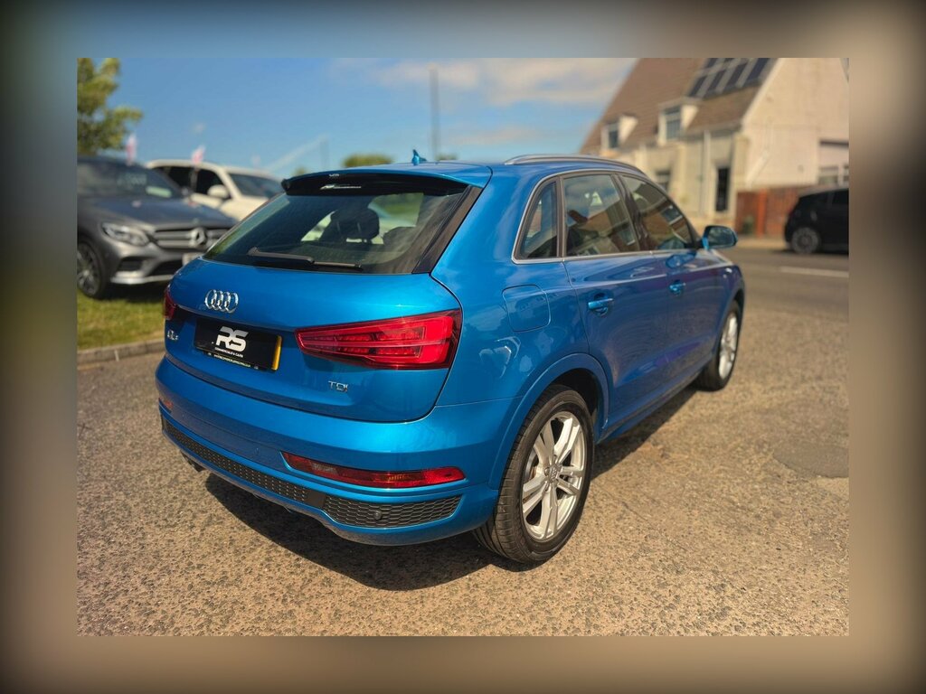 Audi Q3 2.0 Tdi S Line Euro 6 Ss Blue #5
