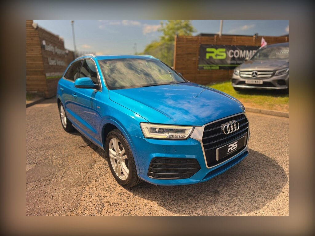 Audi Q3 2.0 Tdi S Line Euro 6 Ss Blue