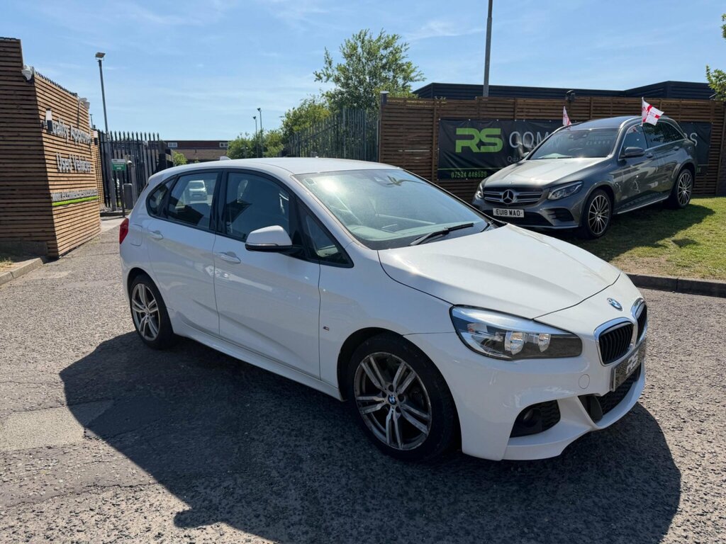 BMW 2 Series Active Tourer 1.5 216D M Sport Euro 6 Ss White #3