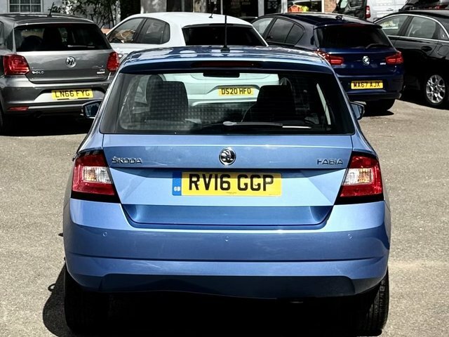 Skoda Fabia 1.0 Se Hatchback Euro 6 S S 7 Blue #5