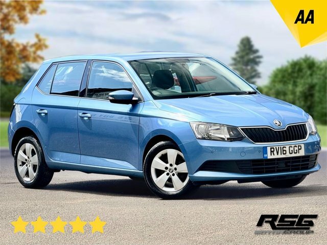 Skoda Fabia 1.0 Se Hatchback Euro 6 S S 7 Blue