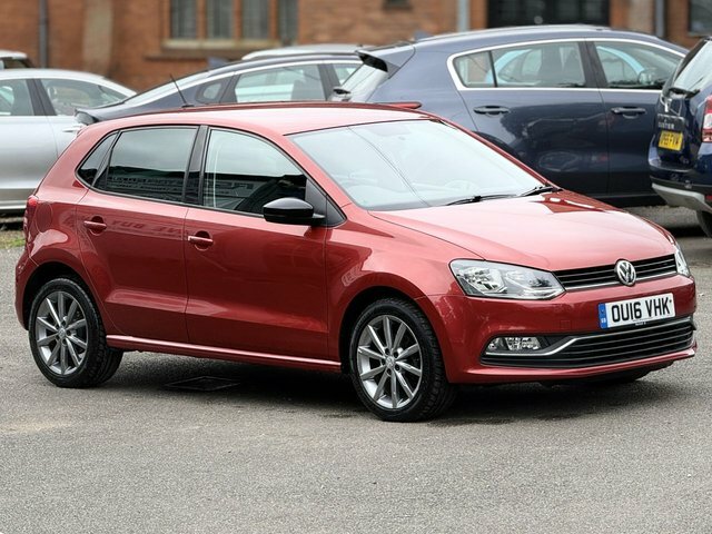 Volkswagen Polo 1.2 Tsi Bluemotion Tech Se Design Hatchback Pe Red #2