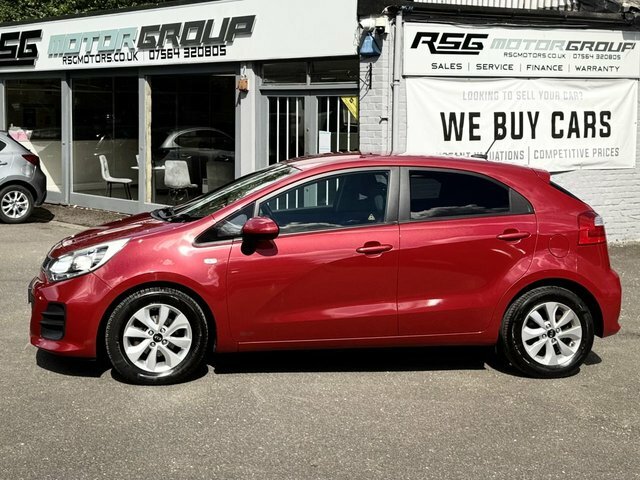 Kia RIO 1.25 Sr7 Hatchback Euro 6 84 Bh Red #5
