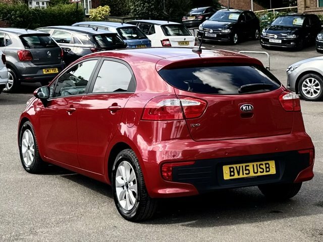 Kia RIO 1.25 Sr7 Hatchback Euro 6 84 Bh Red #4