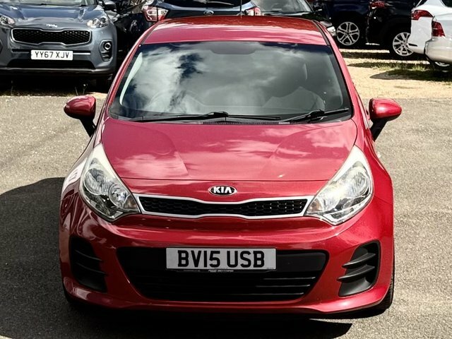 Kia RIO 1.25 Sr7 Hatchback Euro 6 84 Bh Red #3