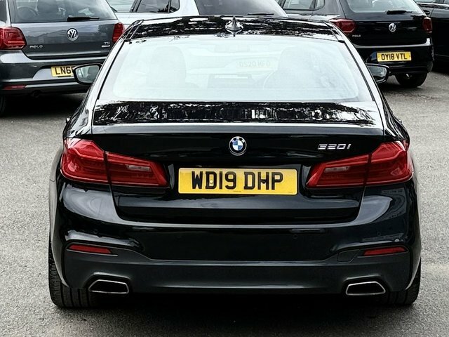 BMW 5 Series 2.0 520I Gpf M Sport Saloon Euro 6 Black #5