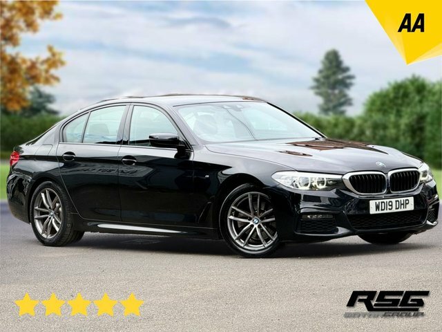 BMW 5 Series 2.0 520I Gpf M Sport Saloon Euro 6 Black