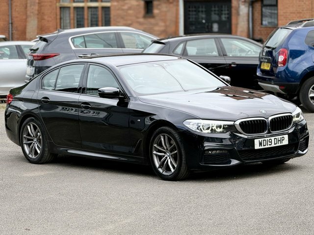 BMW 5 Series 2.0 520I Gpf M Sport Saloon Euro 6 Black #2