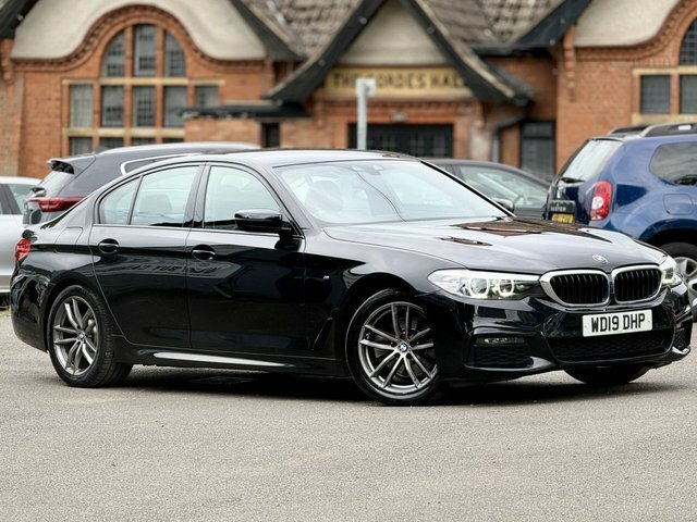 BMW 5 Series 2.0 520I Gpf M Sport Saloon Euro 6 Black #3
